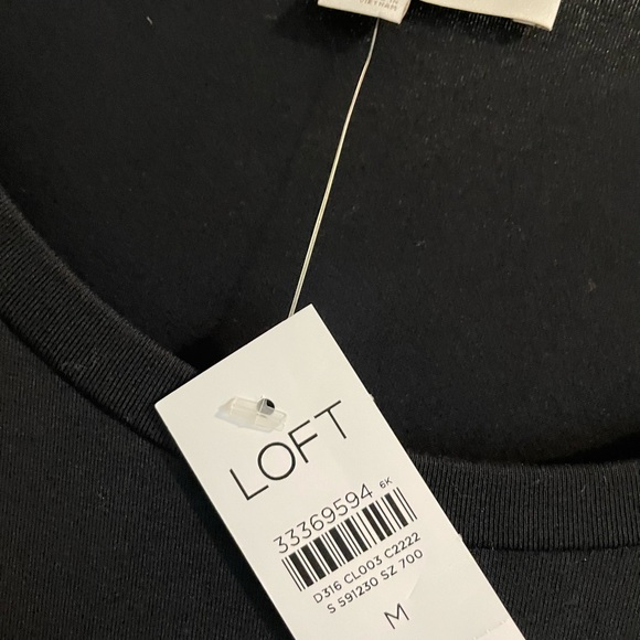 LOFT Elegant Black Dress - Picture 5 of 5